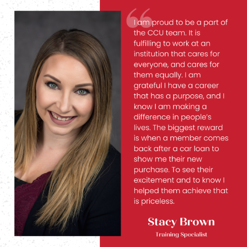 Stacy Brown employee testimonial