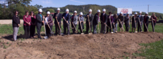 Groundbreaking of Co-op CCU building